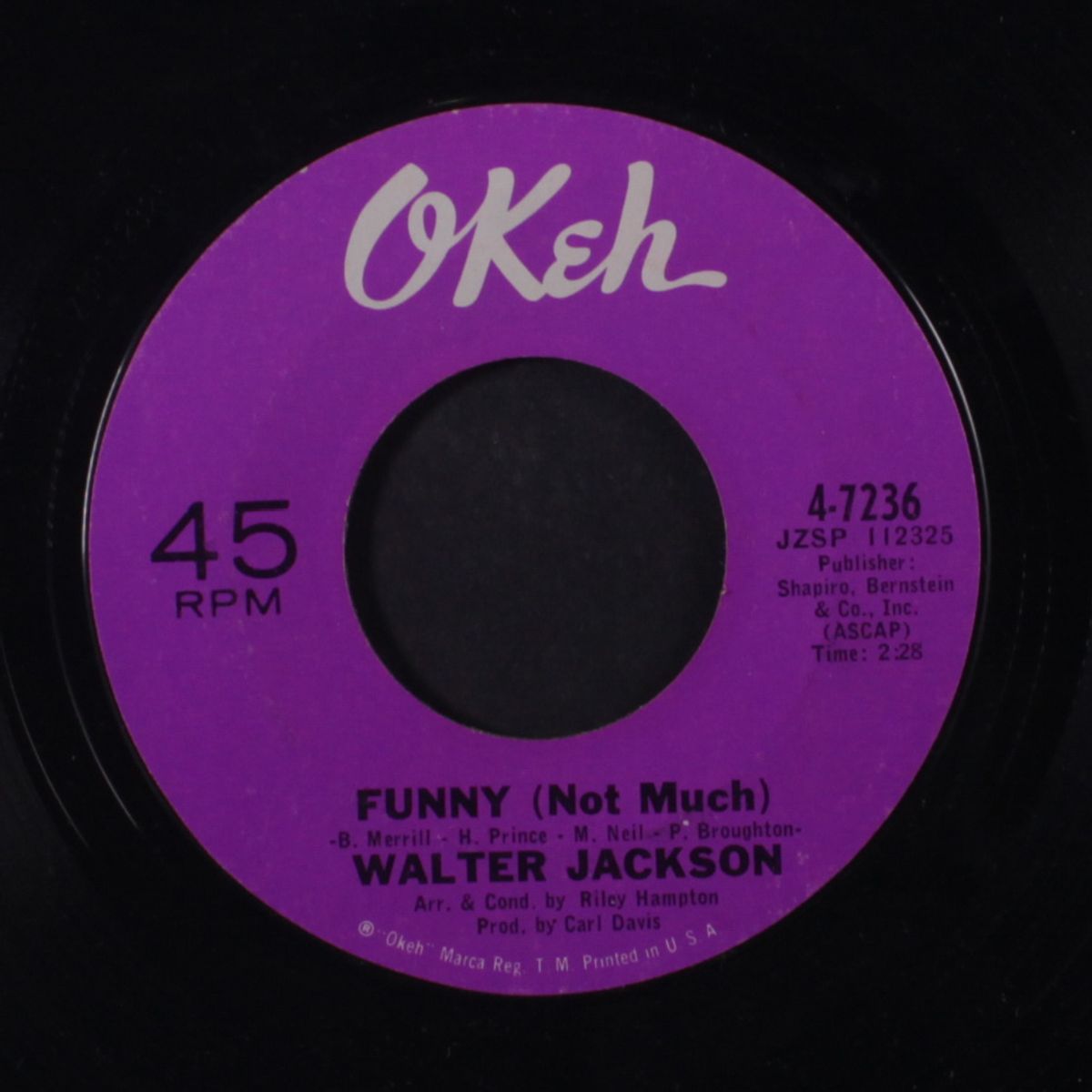 one heart lonely by WALTER JACKSON
