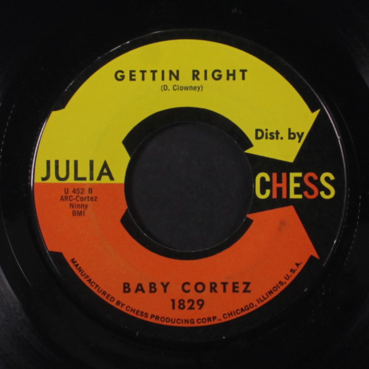 gettin right / rinky dink by BABY CORTEZ