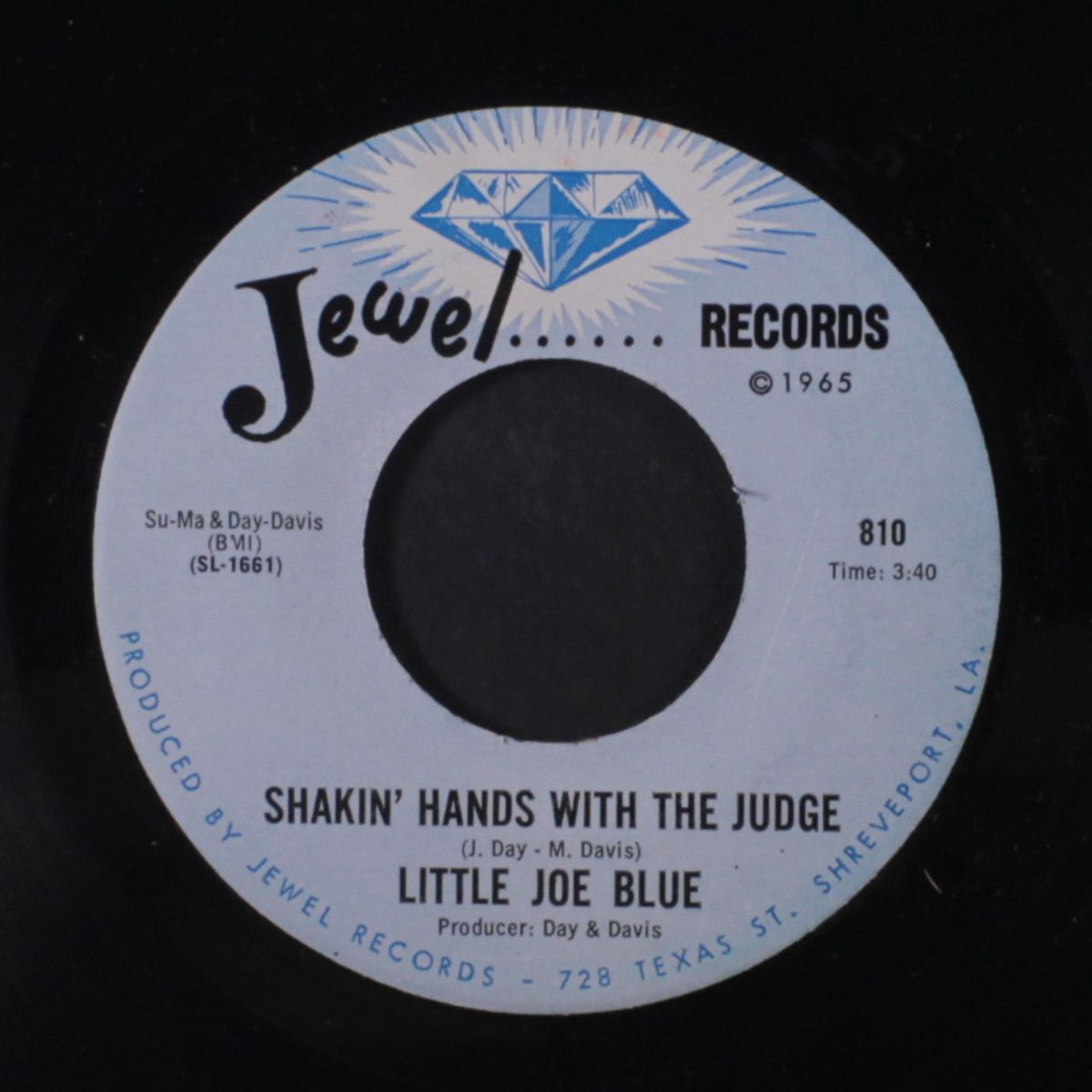 shakin' hands with the judge by LITTLE JOE BLUE