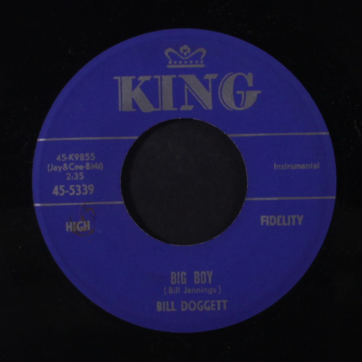 big boy / smoochie by BILL DOGGETT