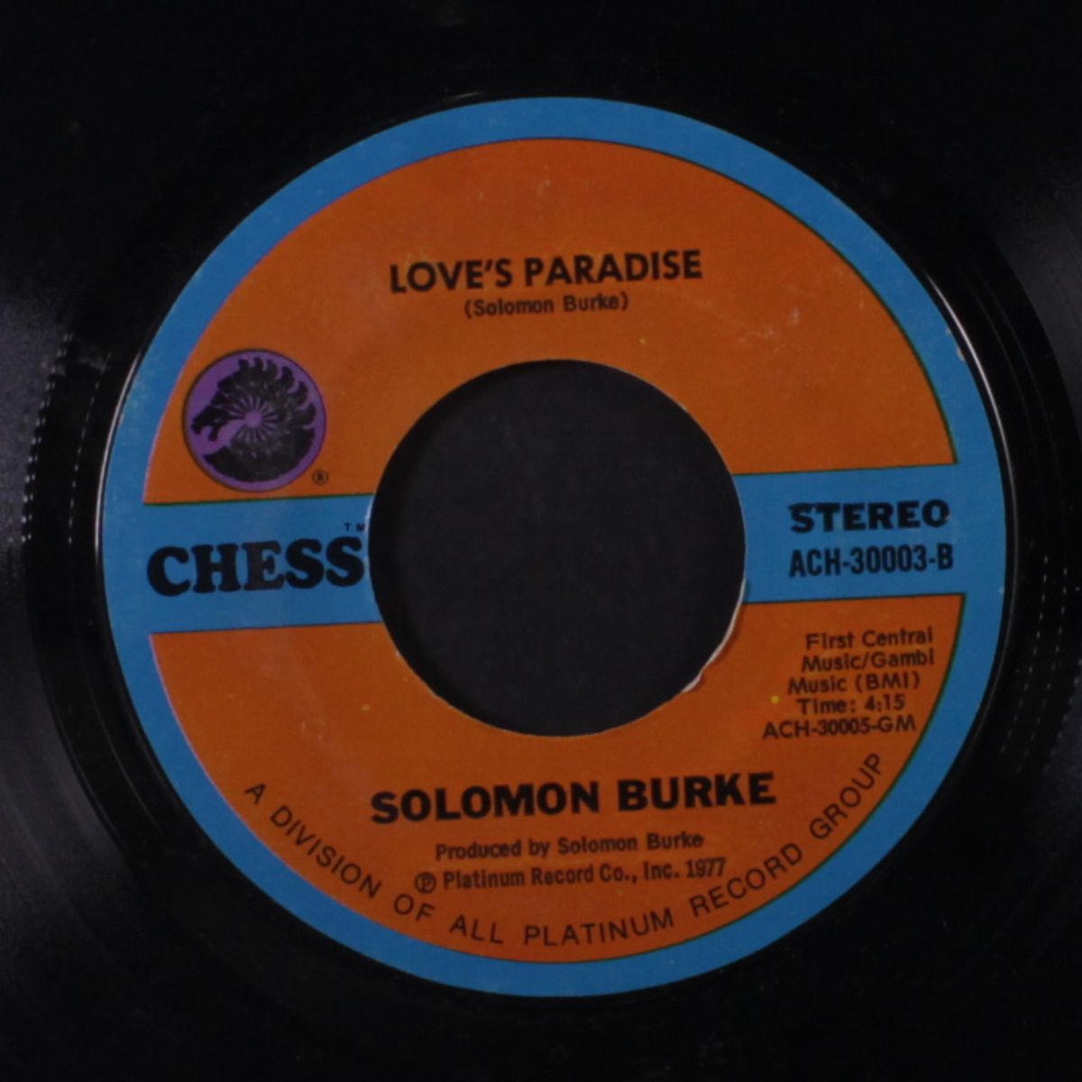 i'm going back to my roots / love's paradise by SOLOMON BURKE