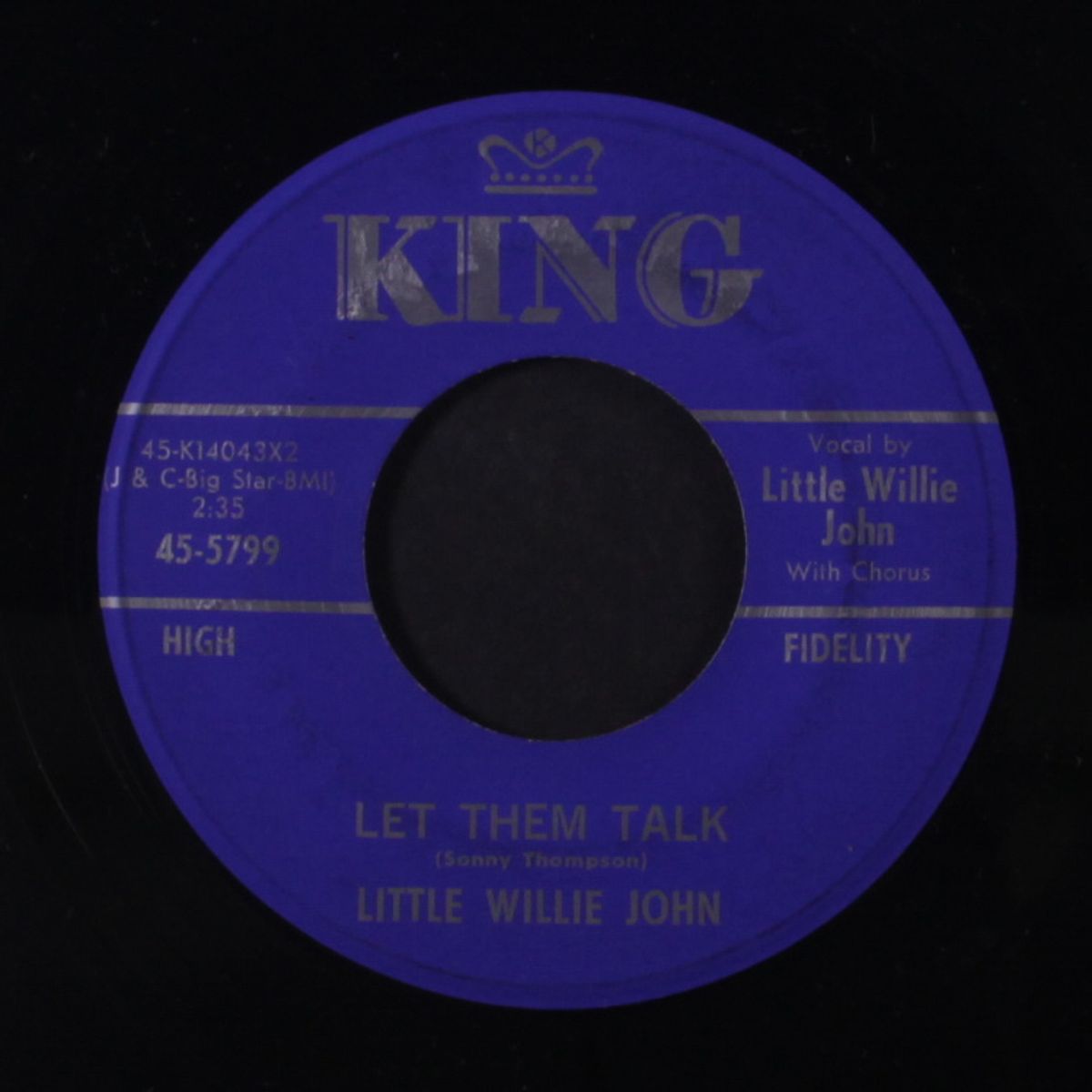 let them talk / talk to me by LITTLE WILLIE JOHN