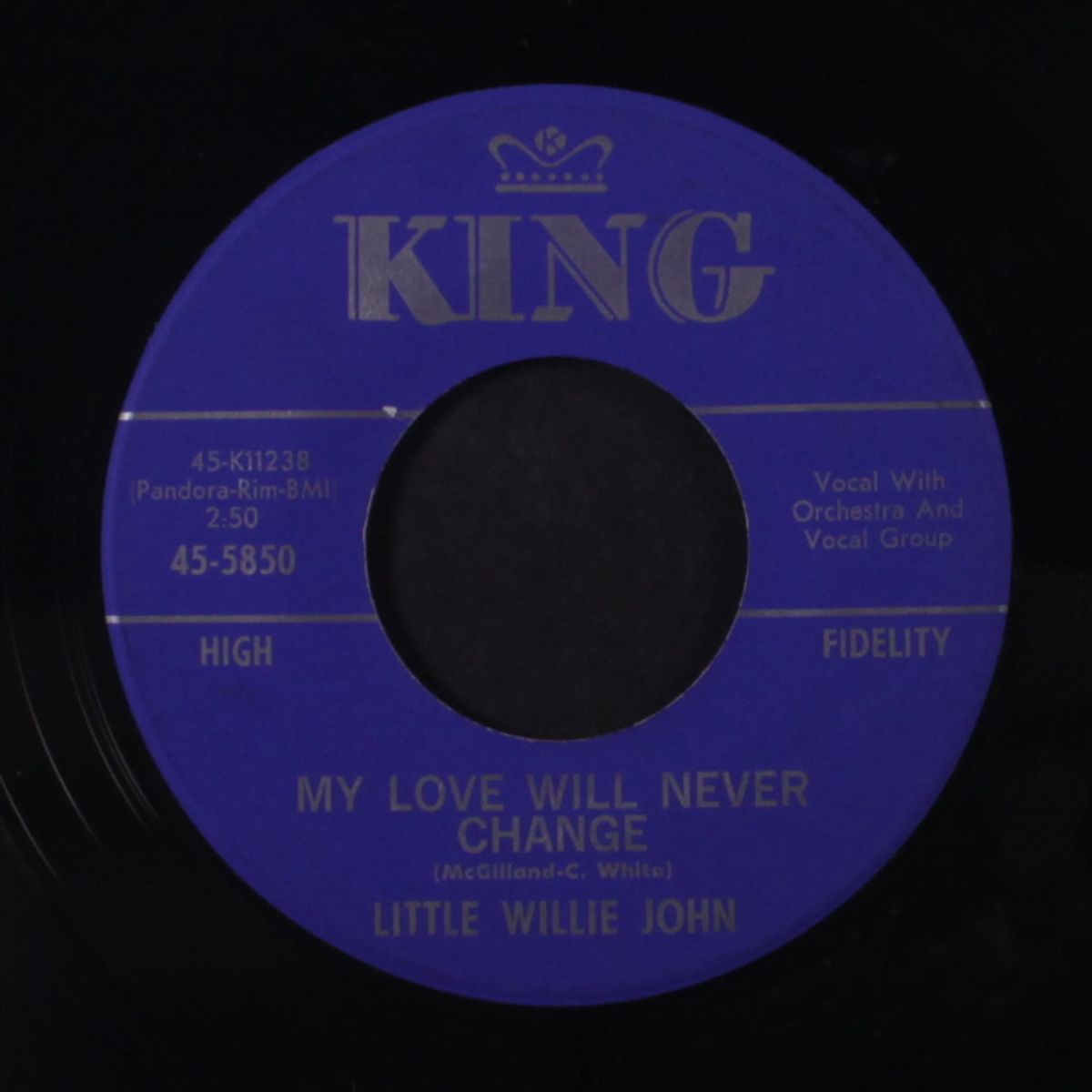 my love will never change / bill bailey by LITTLE WILLIE JOHN