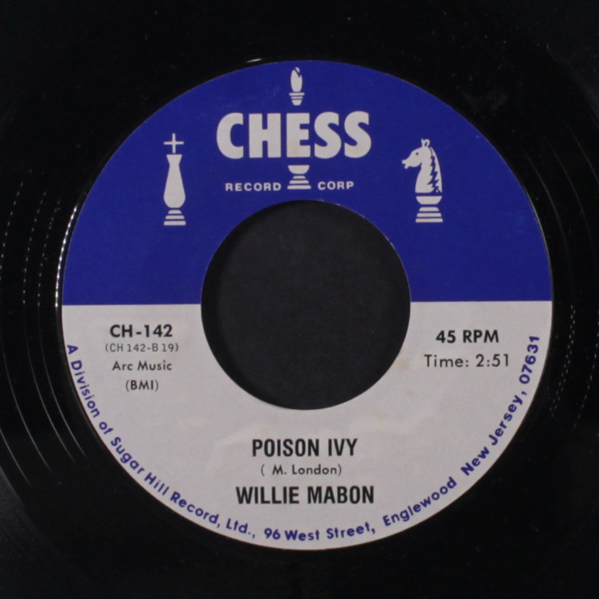 poison ivy / the walk by WILLIE MABON / JIMMY MCCRACKLIN