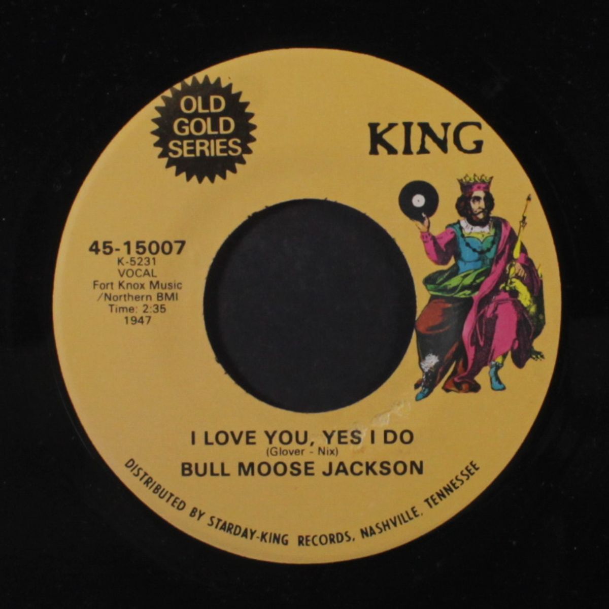 all my love belongs to you / i love you, yes i do by BULL 'MOOSE' JACKSON