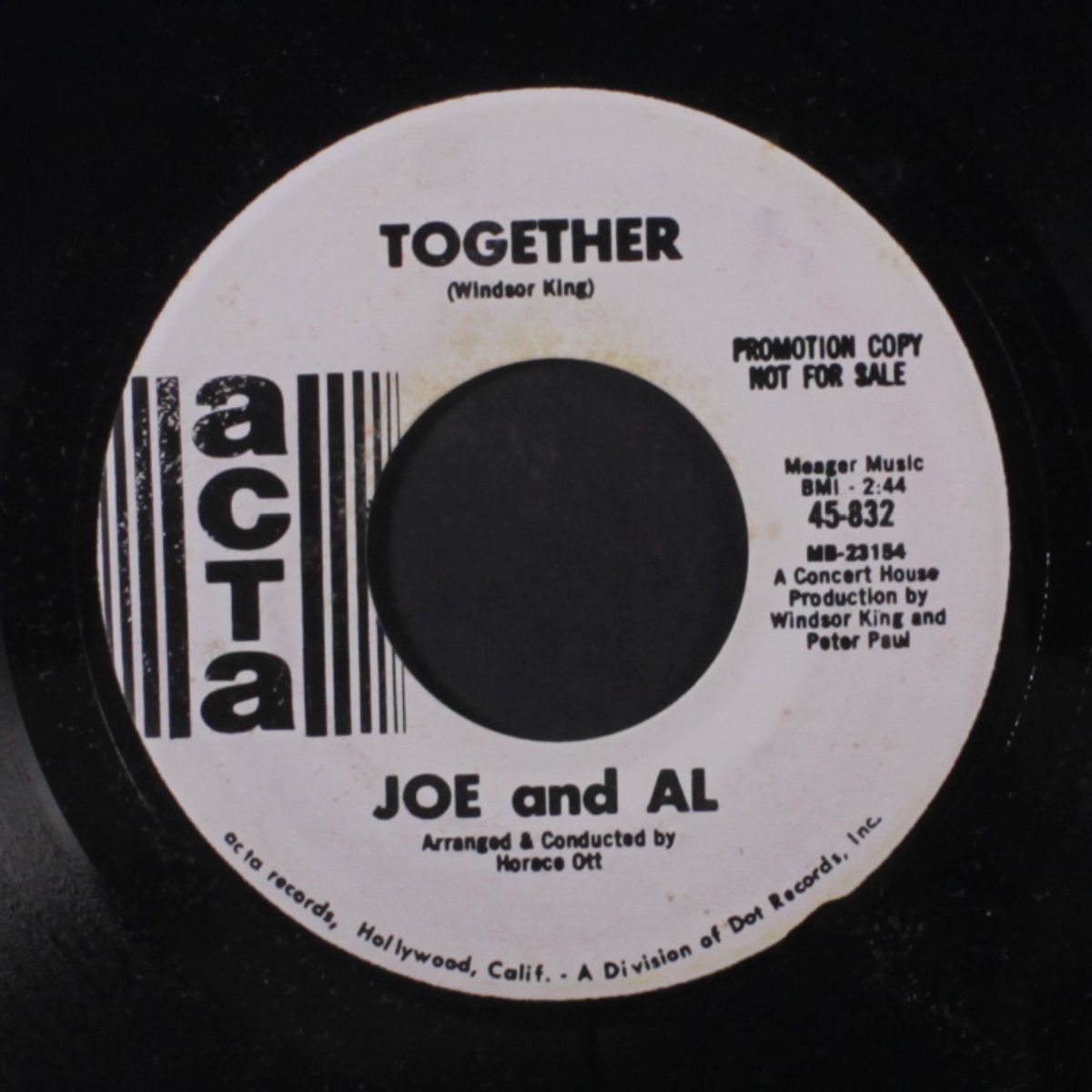 together / dearer than a dear friend by JOE AND AL