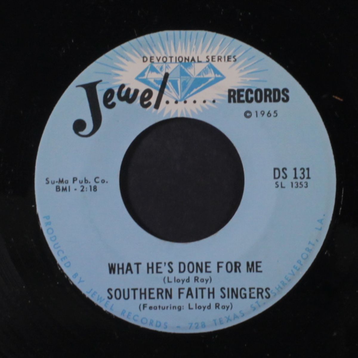 trouble in my way / what he's done for me by SOUTHERN FAITH SINGERS