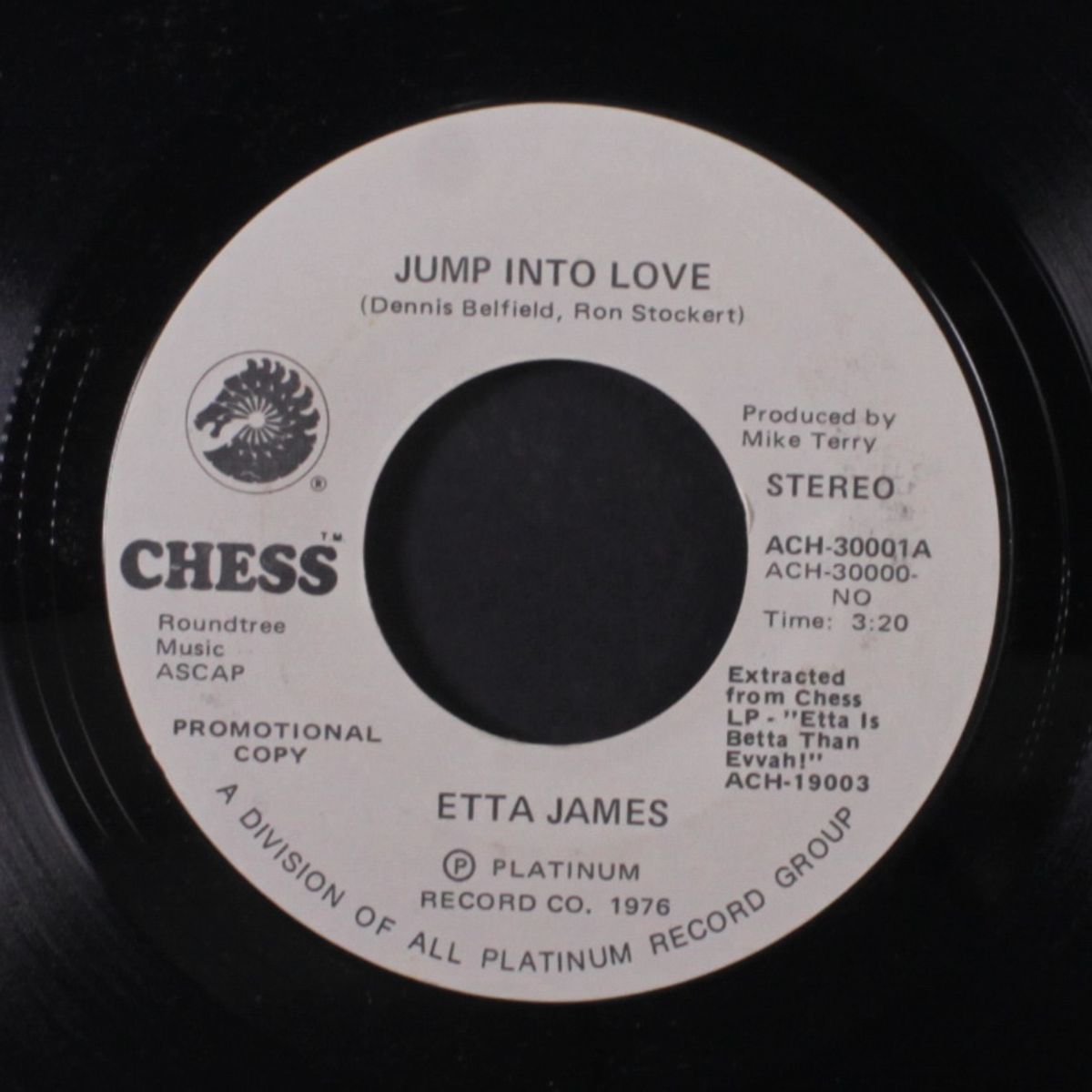 jump into love / same by ETTA JAMES