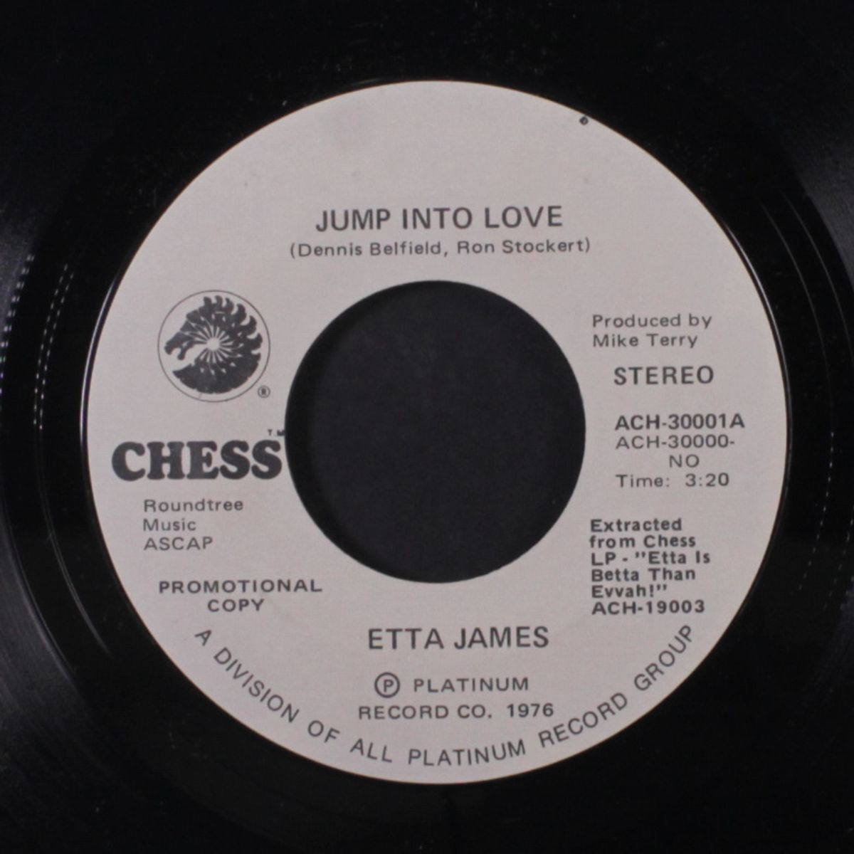 jump into love / same by ETTA JAMES