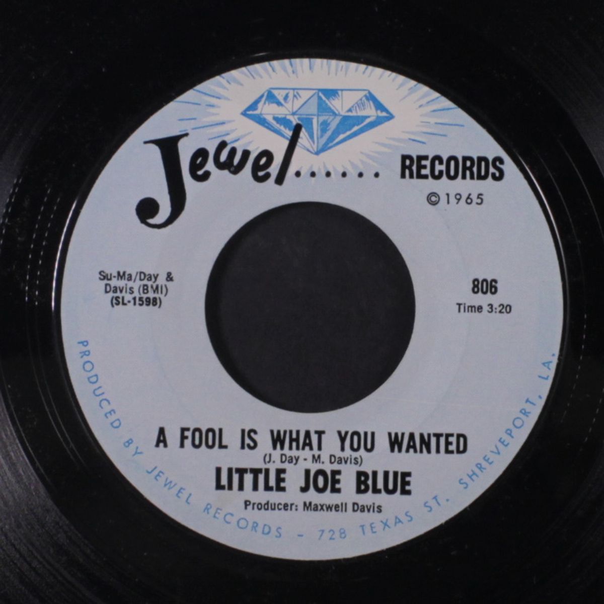 loose me / a fool is what you wanted by LITTLE JOE BLUE