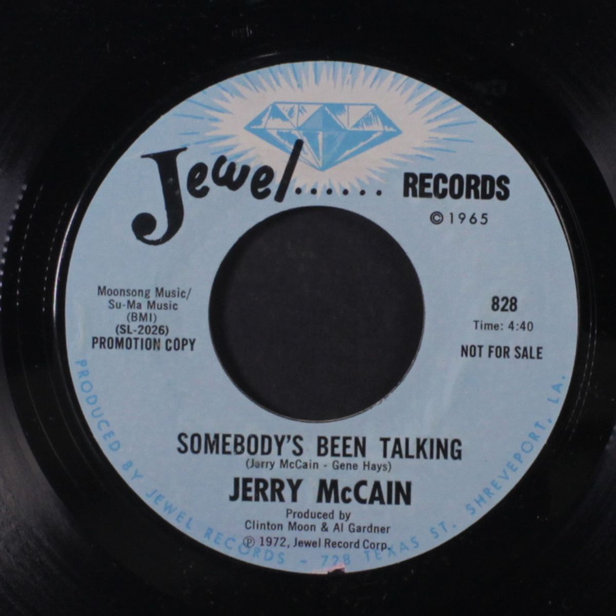 soul spasm / somebody's been talking by JERRY MCCAIN