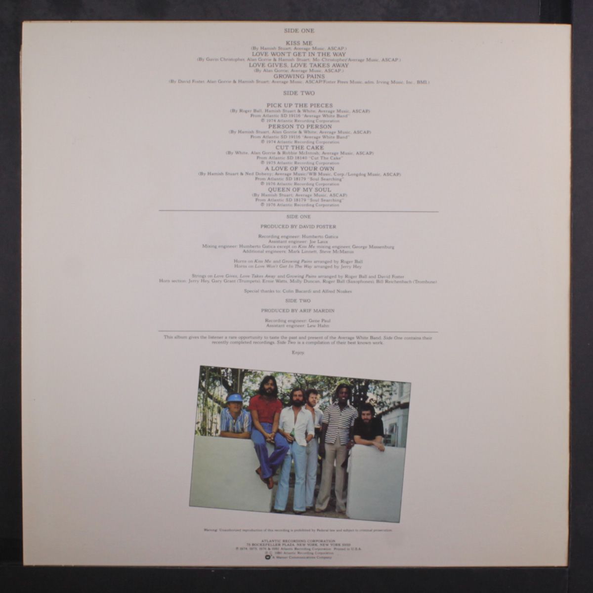 vol. 8 by AVERAGE WHITE BAND