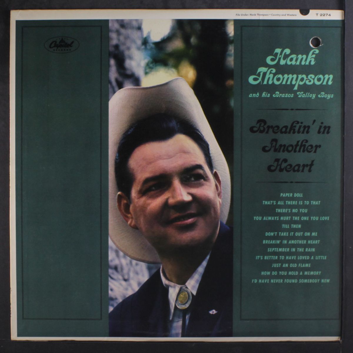 breakin' in another heart by HANK THOMPSON