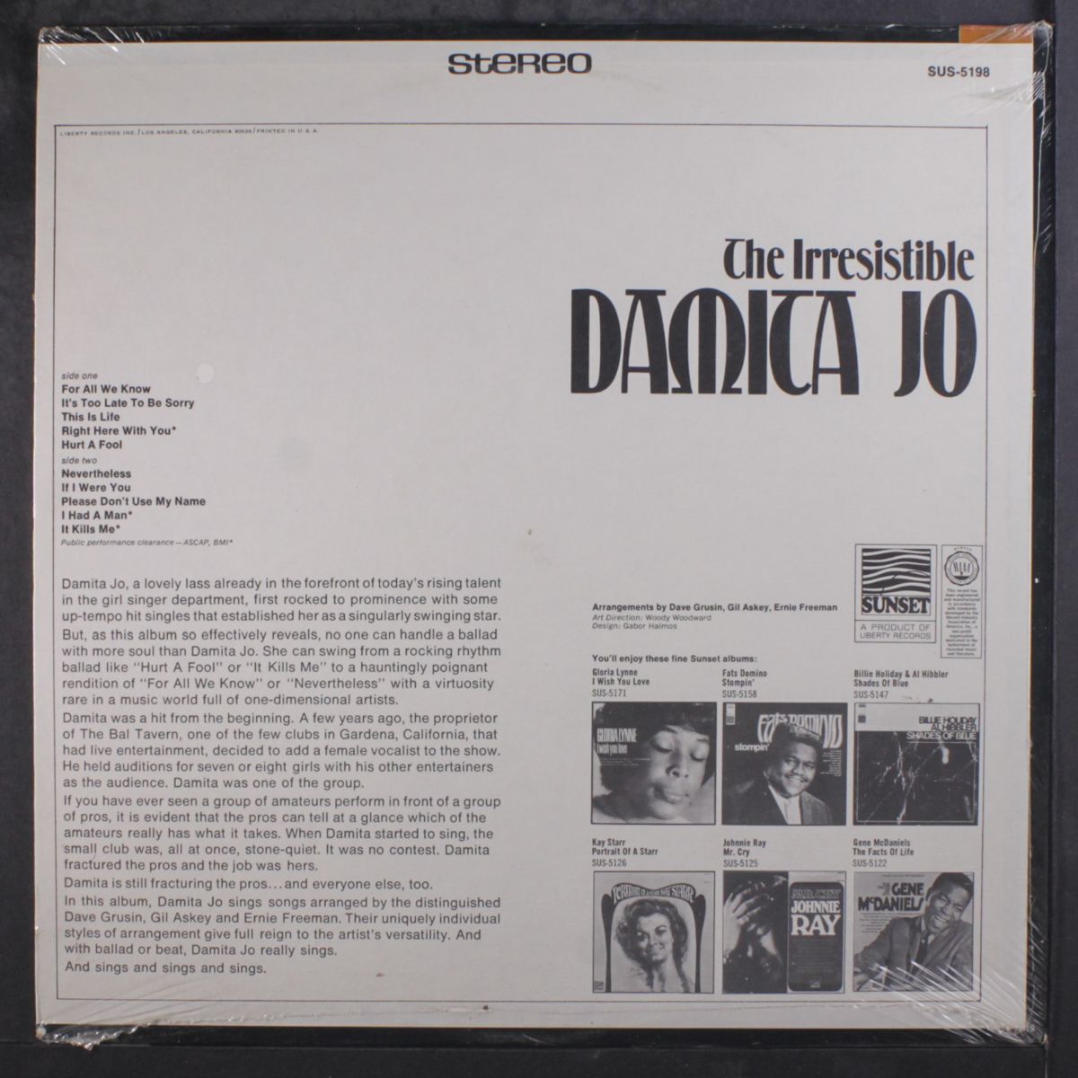 the irresistible damita jo by DAMITA JO