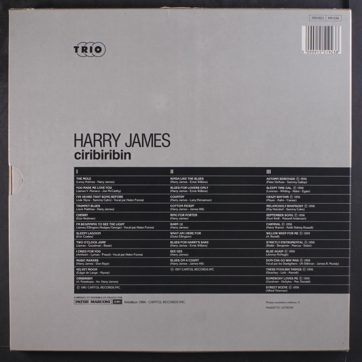 ciribiribin by HARRY JAMES