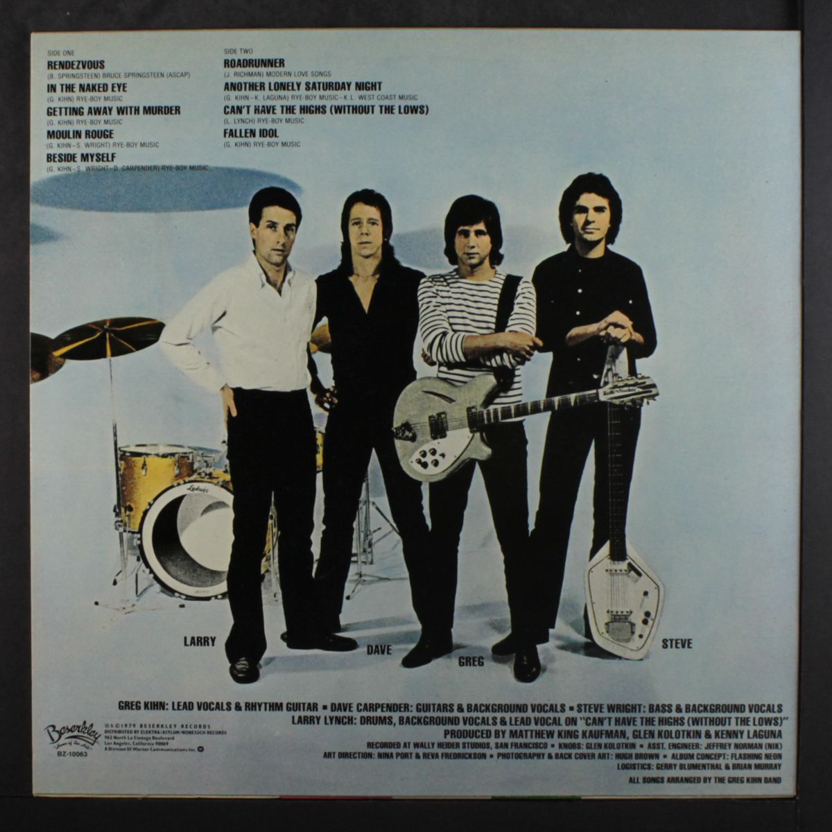 with the naked eye by GREG KIHN BAND