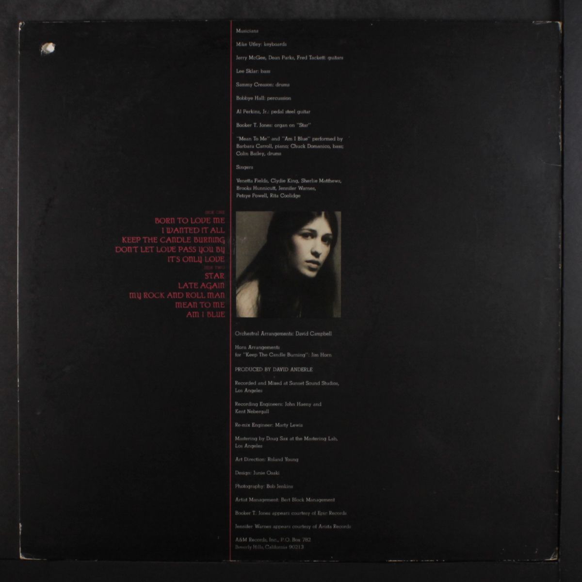 it's only love by RITA COOLIDGE