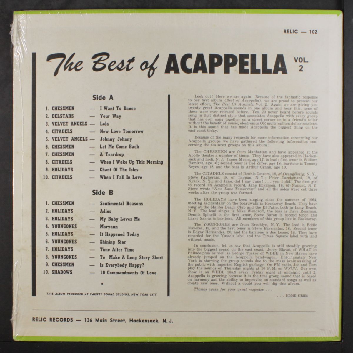 best of acappella, vol. 2 by VARIOUS