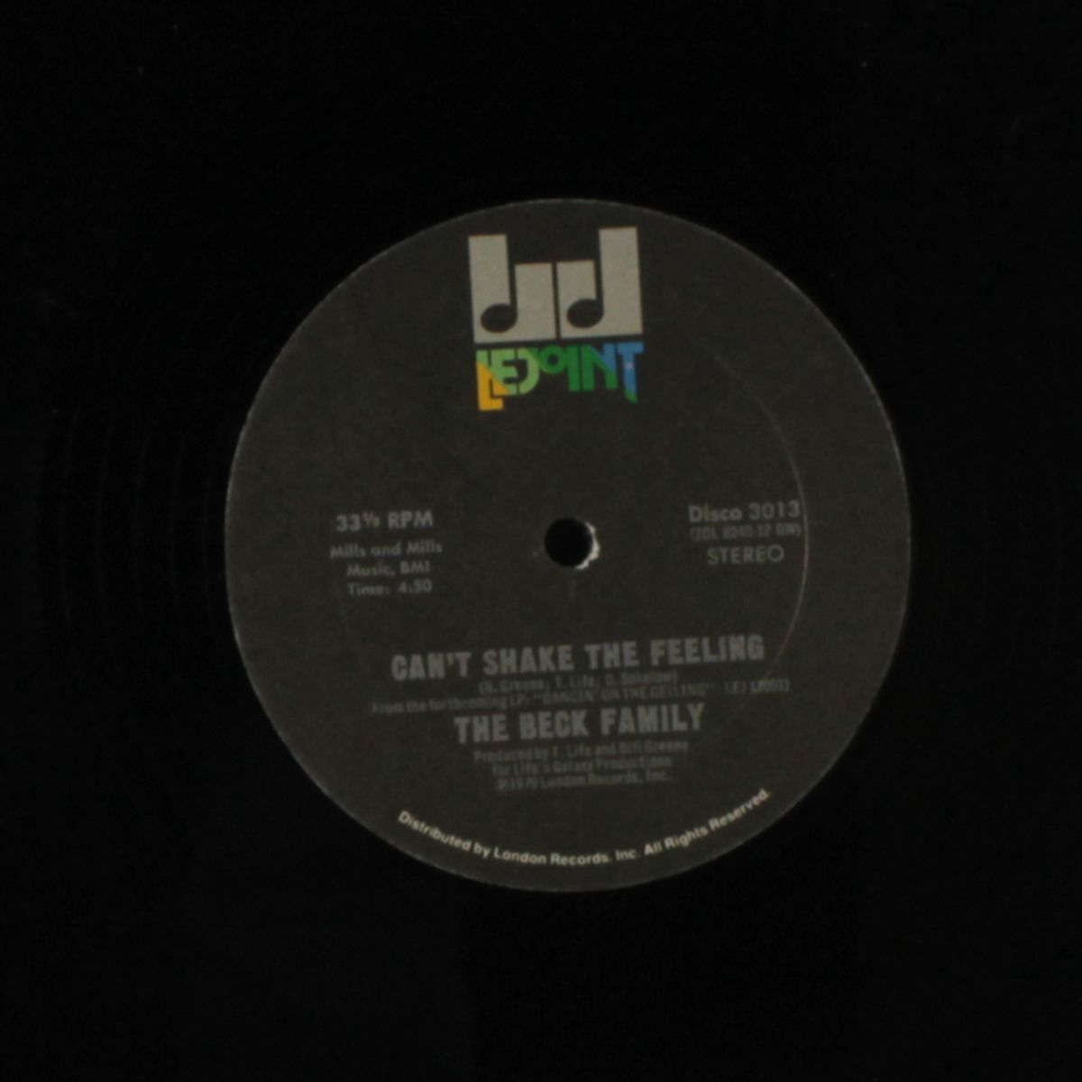 can't shake the feeling / same by BECK FAMILY