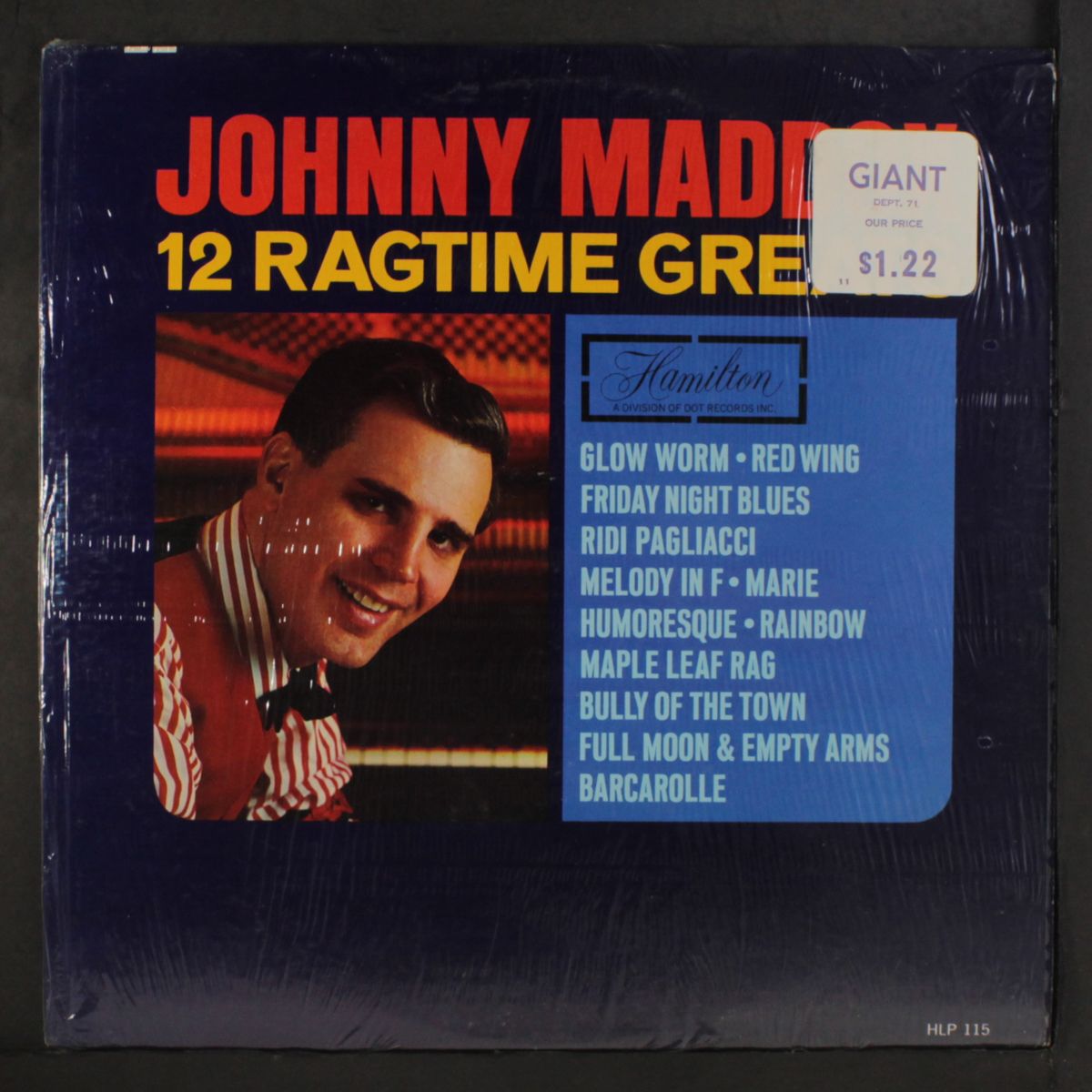 12 ragtime greats by JOHNNY MADDOX