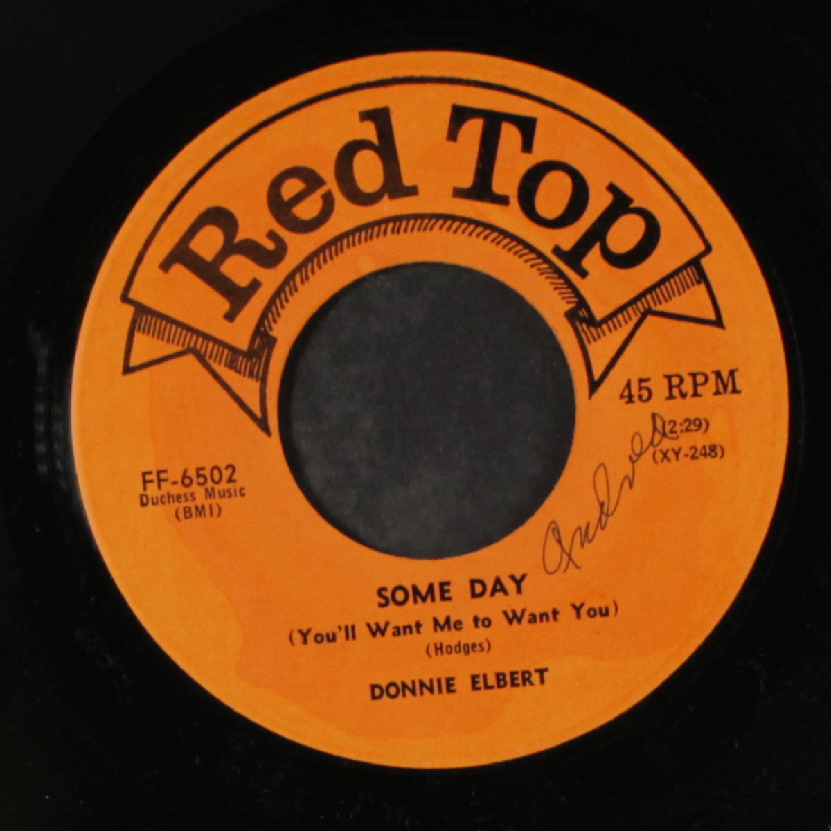 sentimental reasons / some day by DONNIE ELBERT