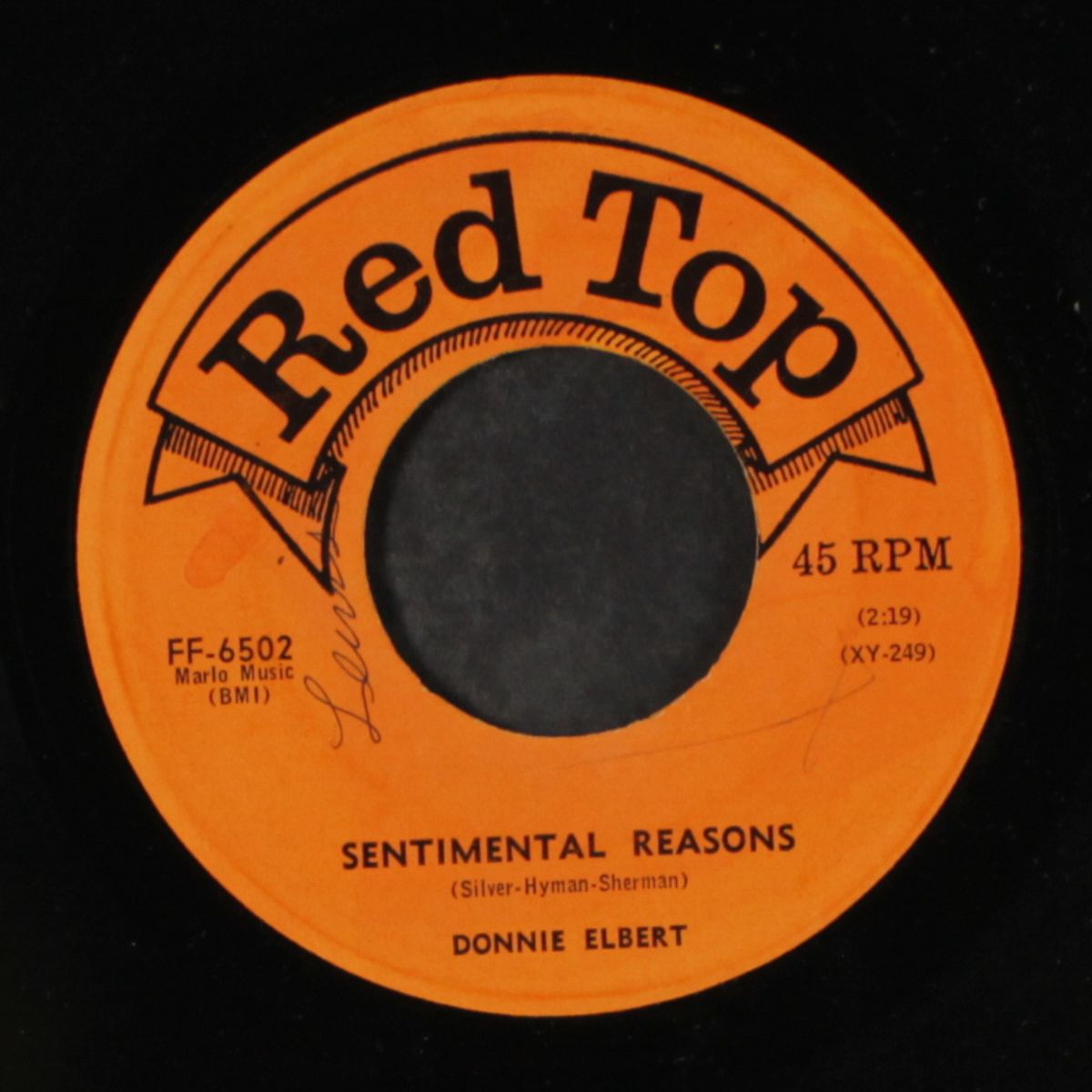 sentimental reasons / some day by DONNIE ELBERT