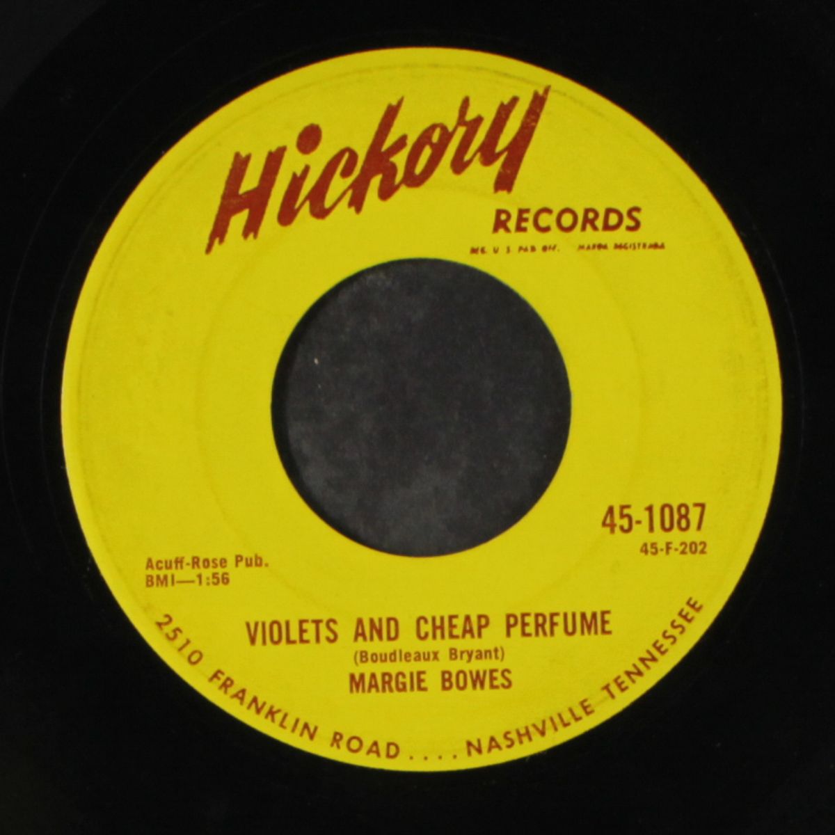 one time too many / violets and cheap perfume by MARGIE BOWES