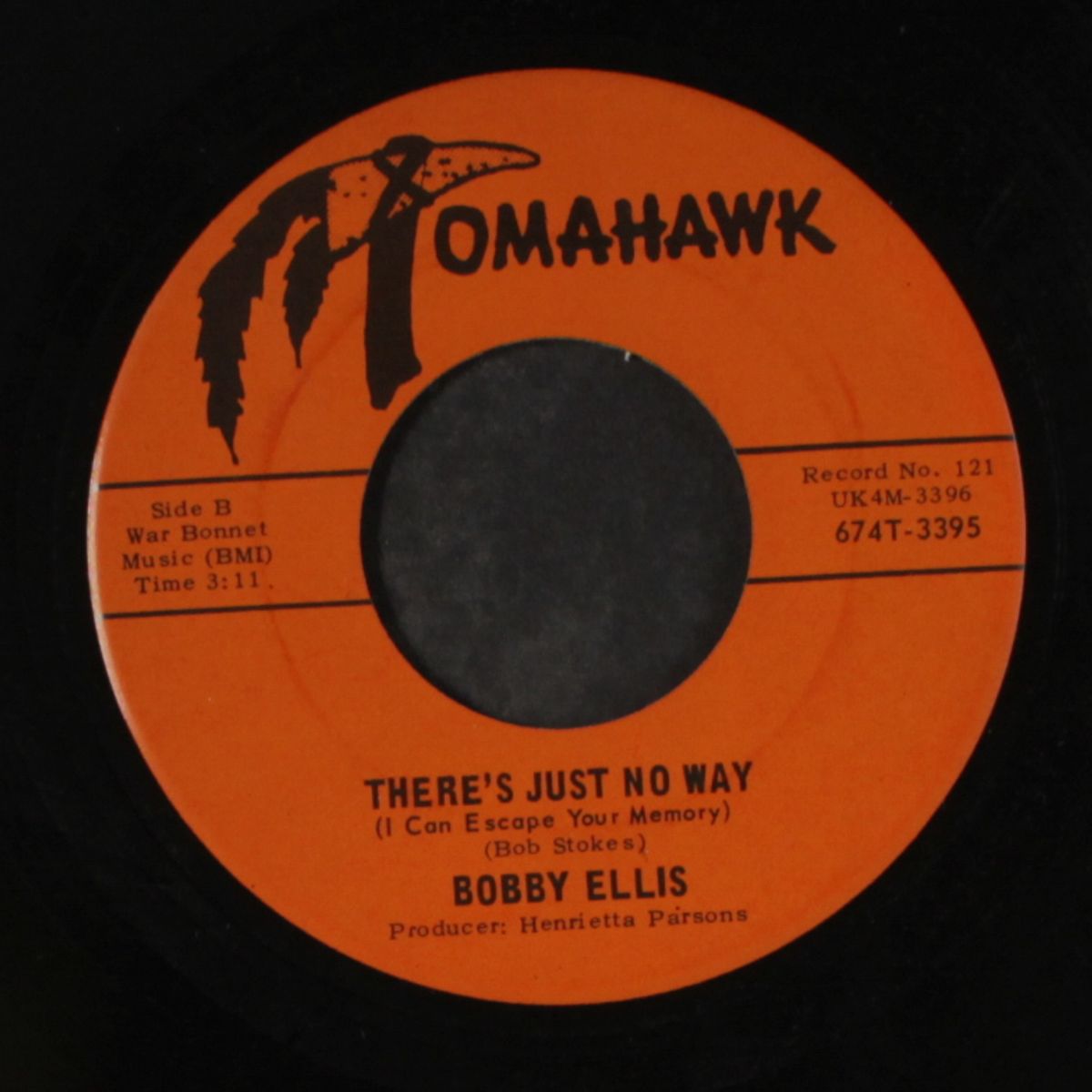 trying to forget / there's just no way by BOBBY ELLIS