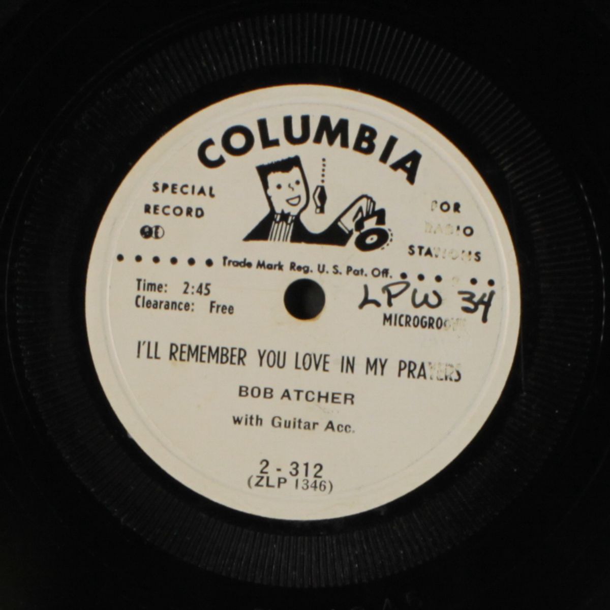 nightingale / i'll remember you love in my prayers by BOB ATCHER