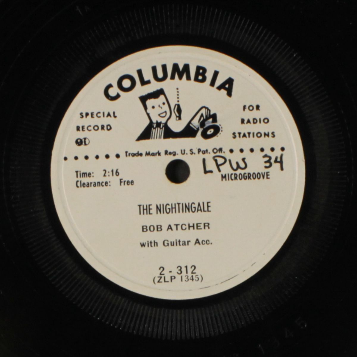 nightingale / i'll remember you love in my prayers by BOB ATCHER