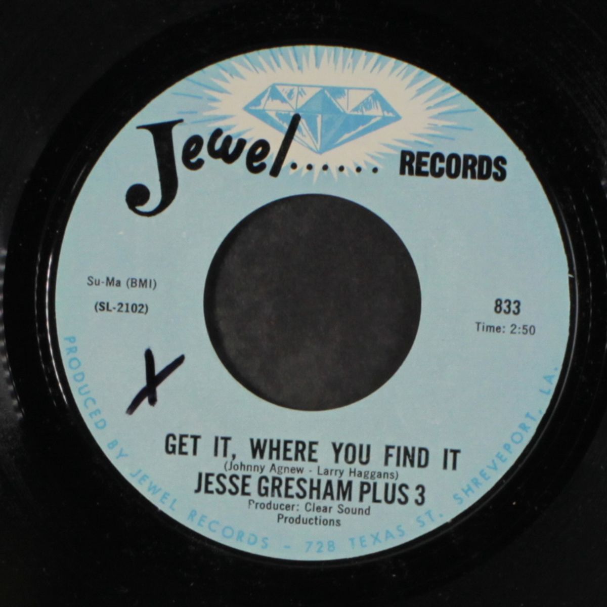 get it, where you find it / bust out by JESSE GRESHAM PLUS 3