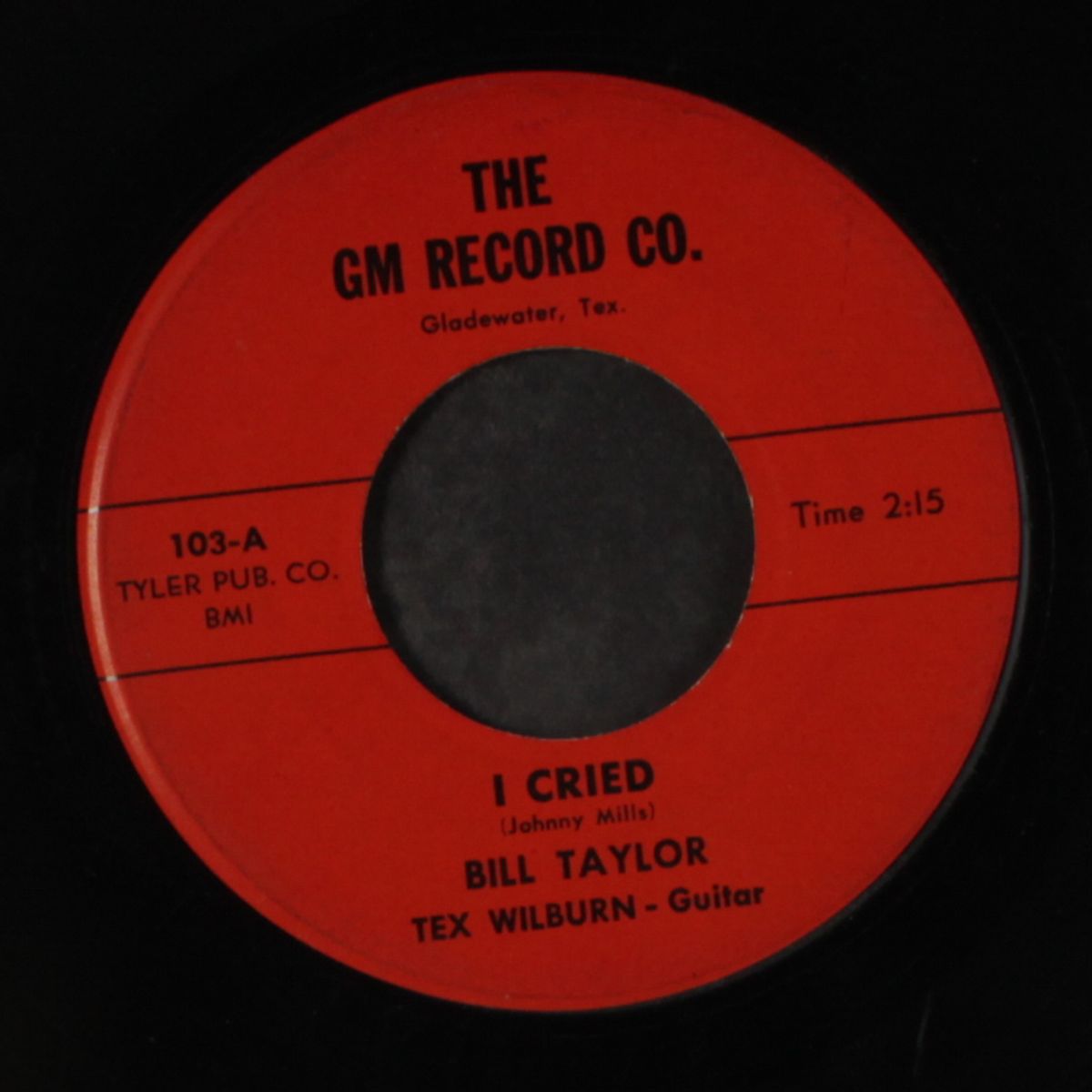 my baby's gone by BILL TAYLOR