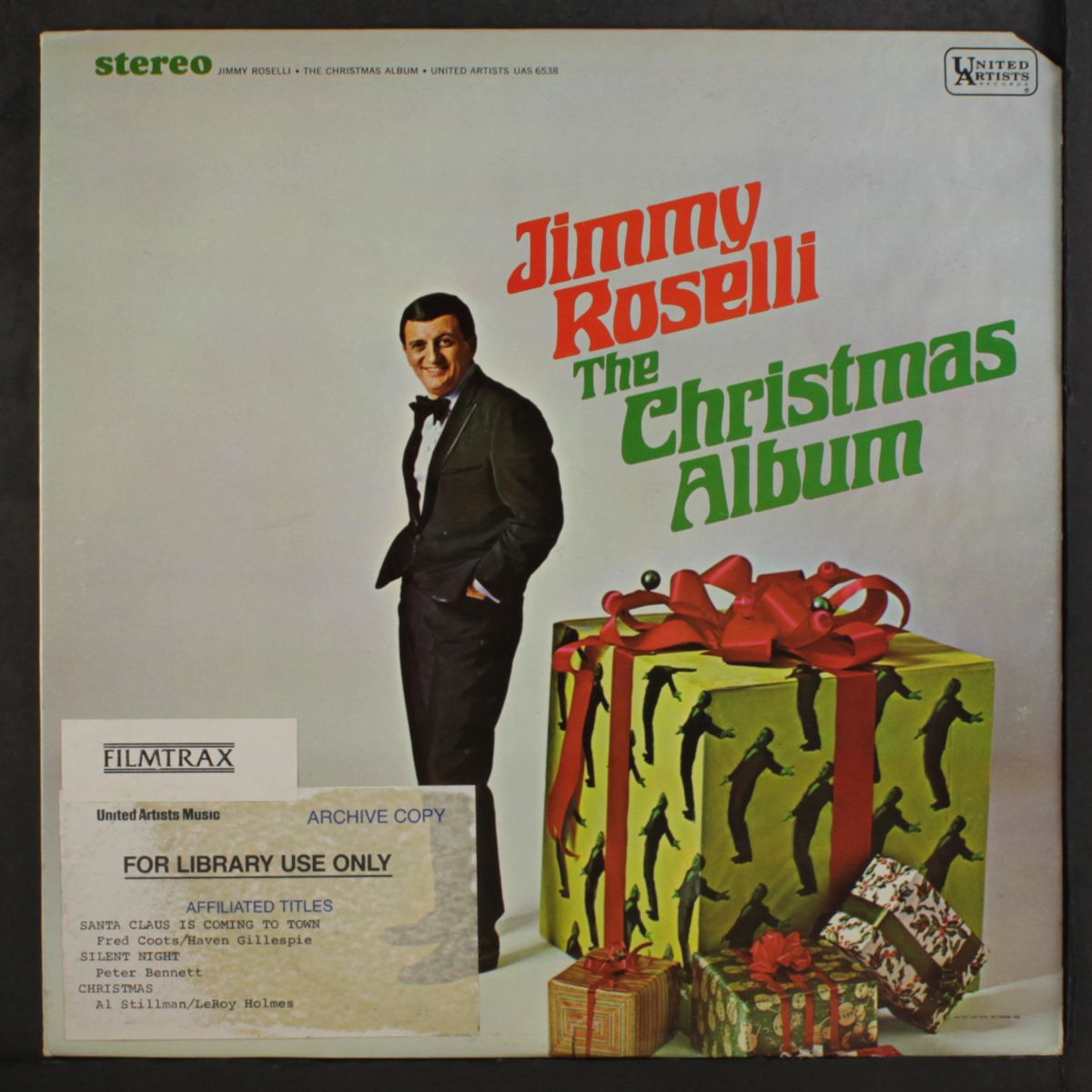 the christmas album by JIMMY ROSELLI
