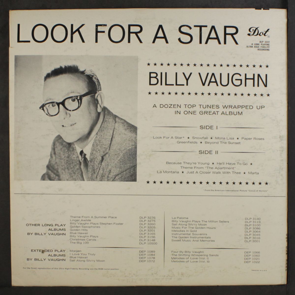 look for a star by BILLY VAUGHN
