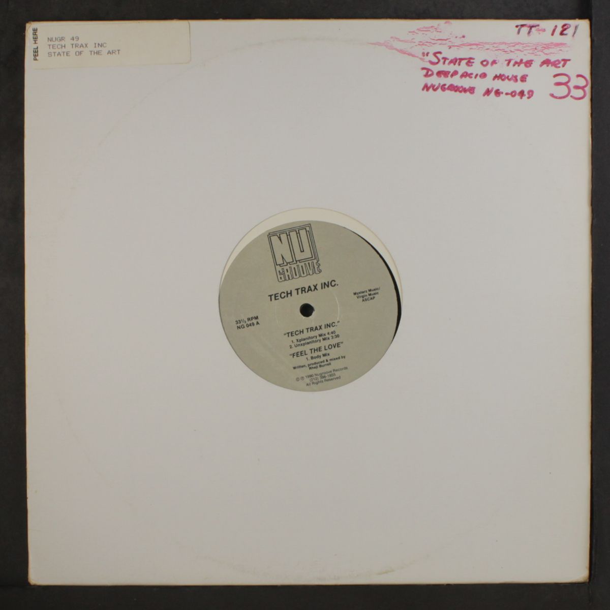 tech trax inc. / state of the art by TECH TRAX INC.