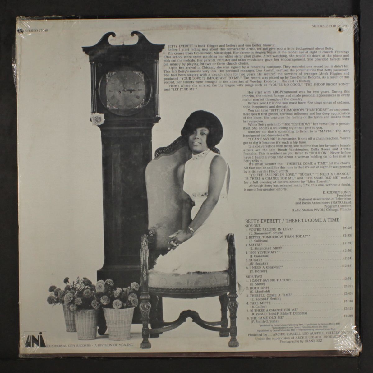 there'll come a time by BETTY EVERETT