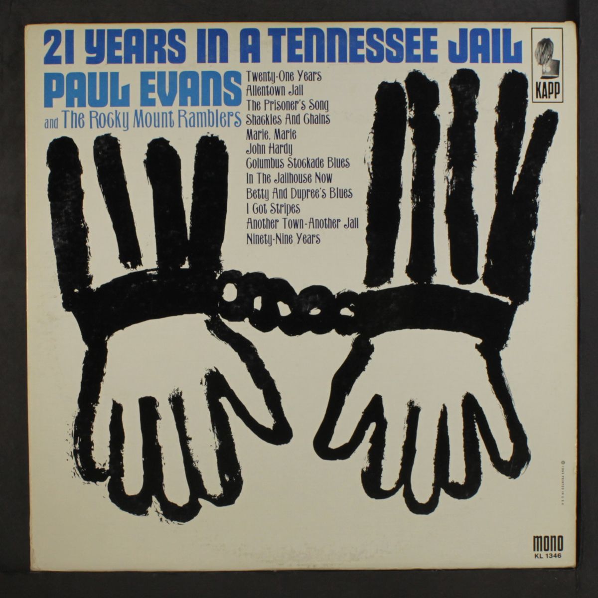 21 years in a tennessee jail by PAUL EVANS