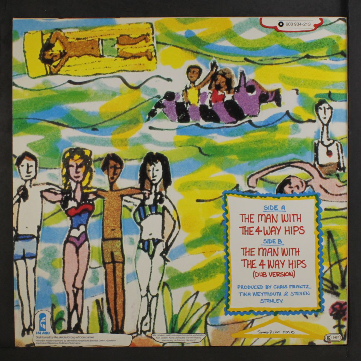 the man with the 4-way hips by TOM TOM CLUB