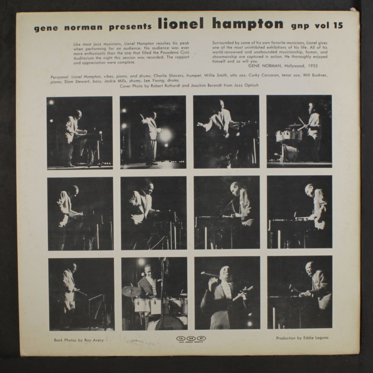 and the just jazz all stars by LIONEL HAMPTON