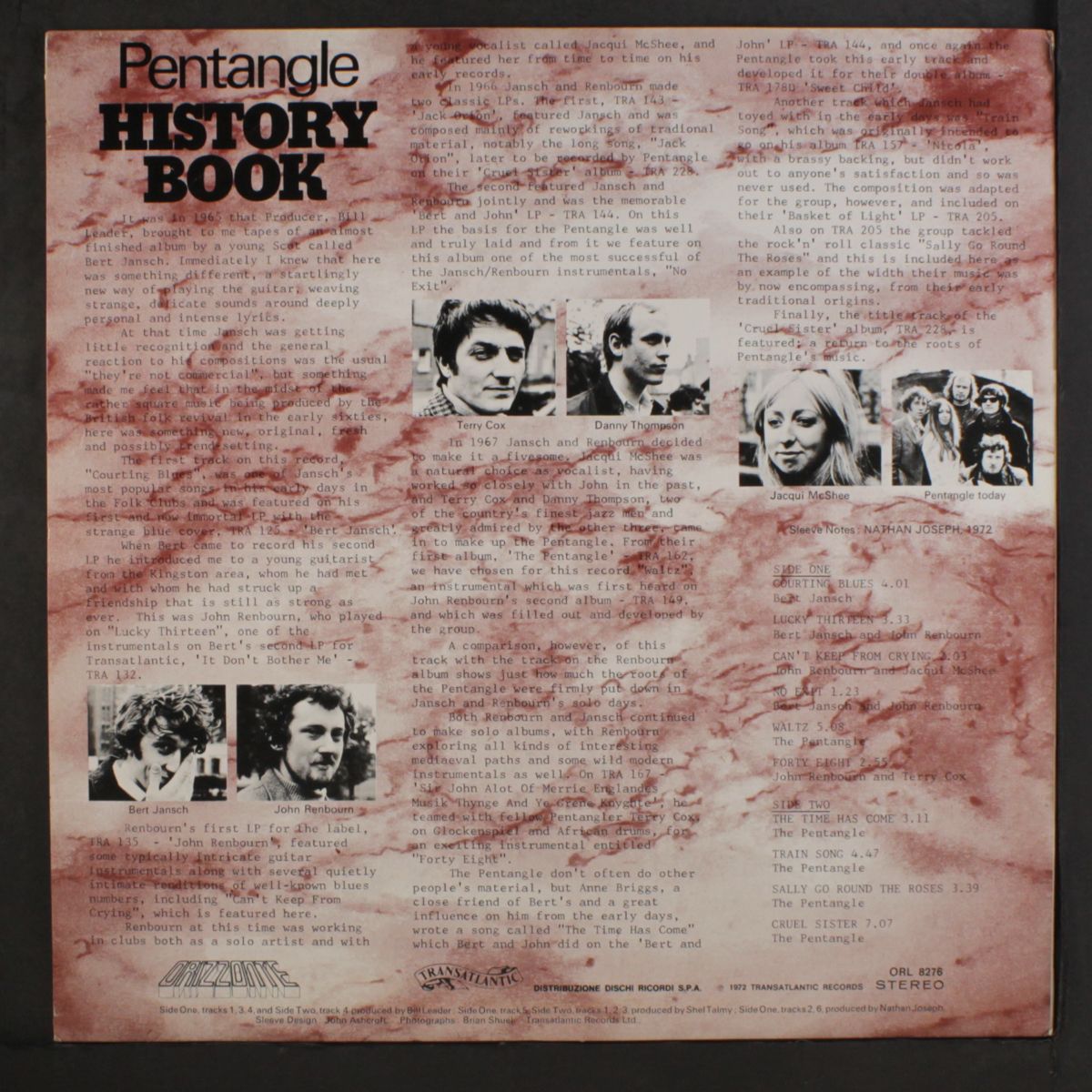 history book by PENTANGLE