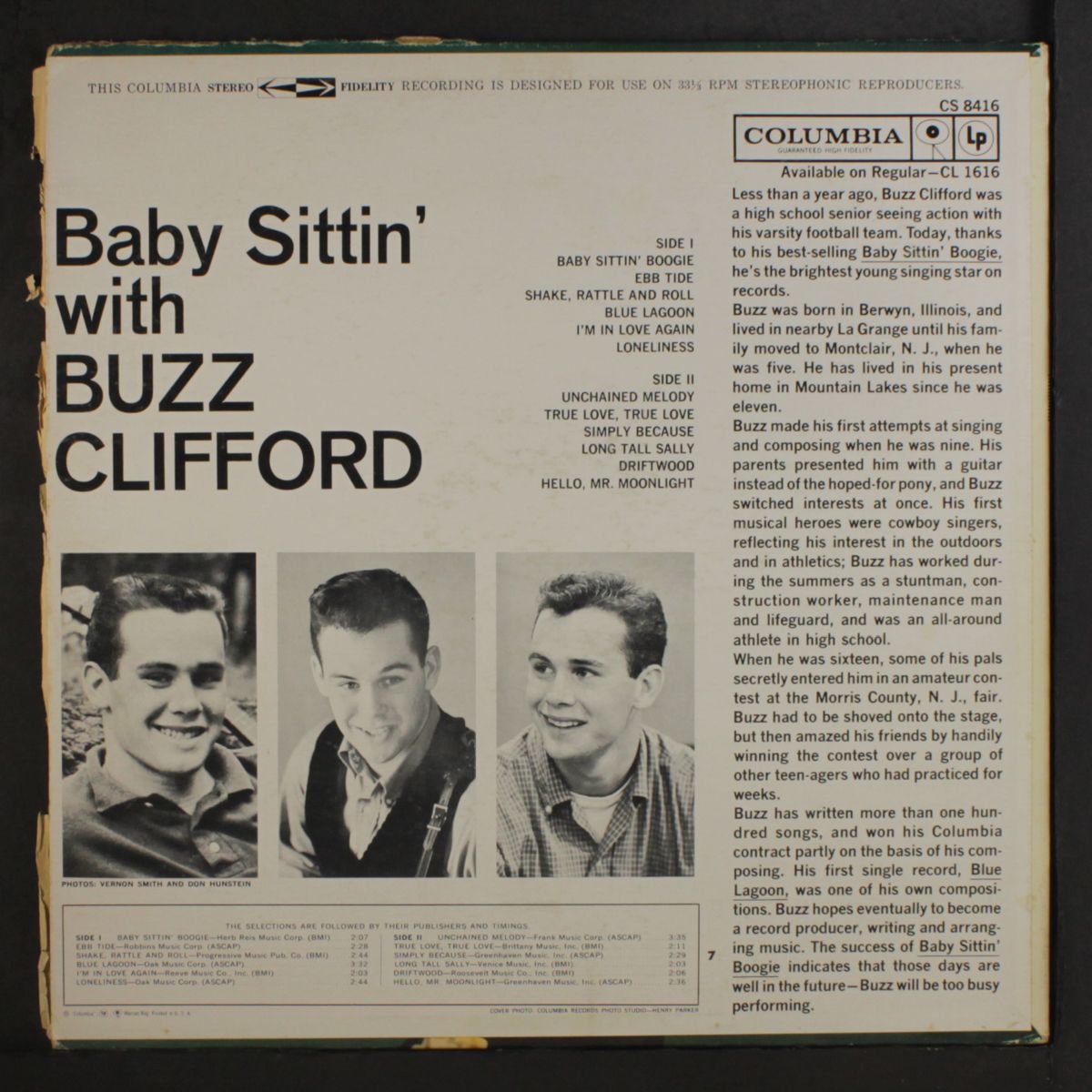 baby sittin' with buzz clifford by BUZZ CLIFFORD