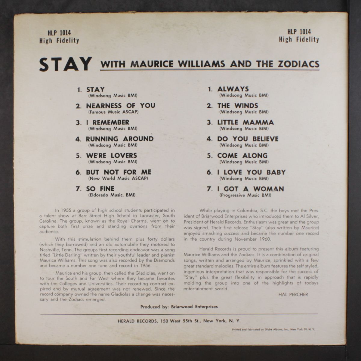 stay by MAURICE WILLIAMS & ZODIACS