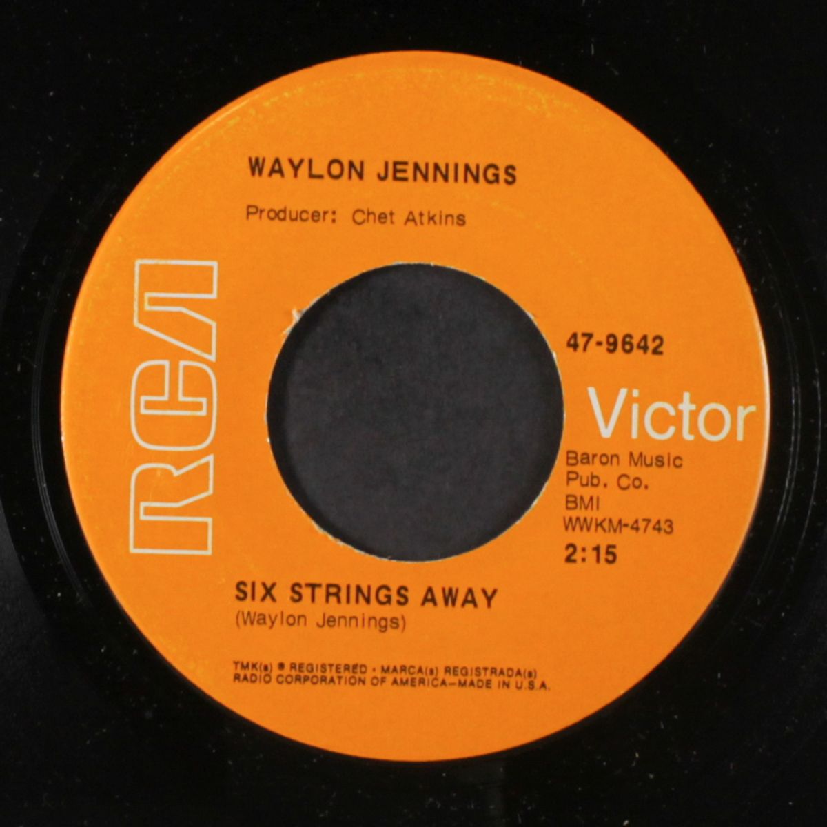 yours love / six strings away by WAYLON JENNINGS