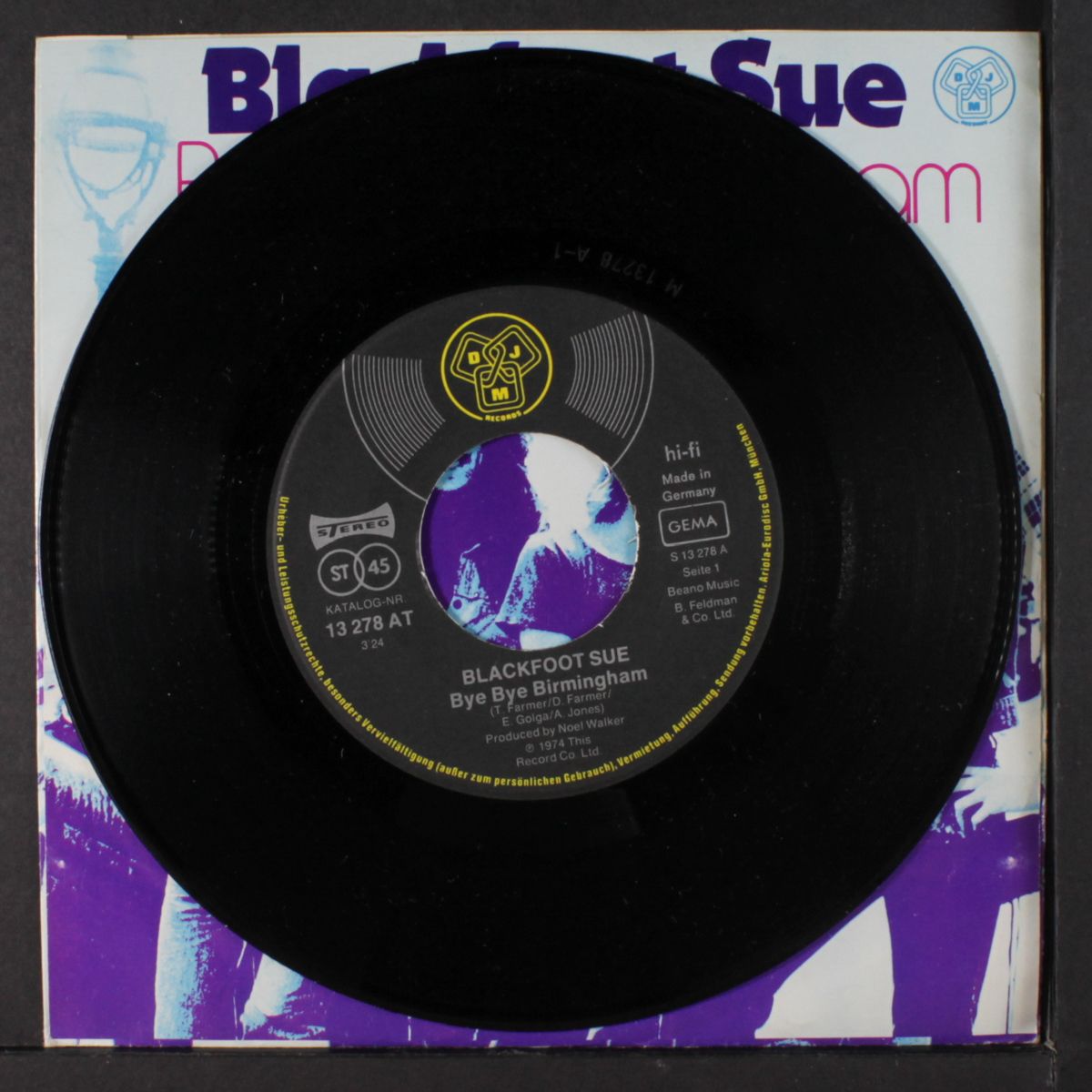 bye bye birmingham by BLACKFOOT SUE