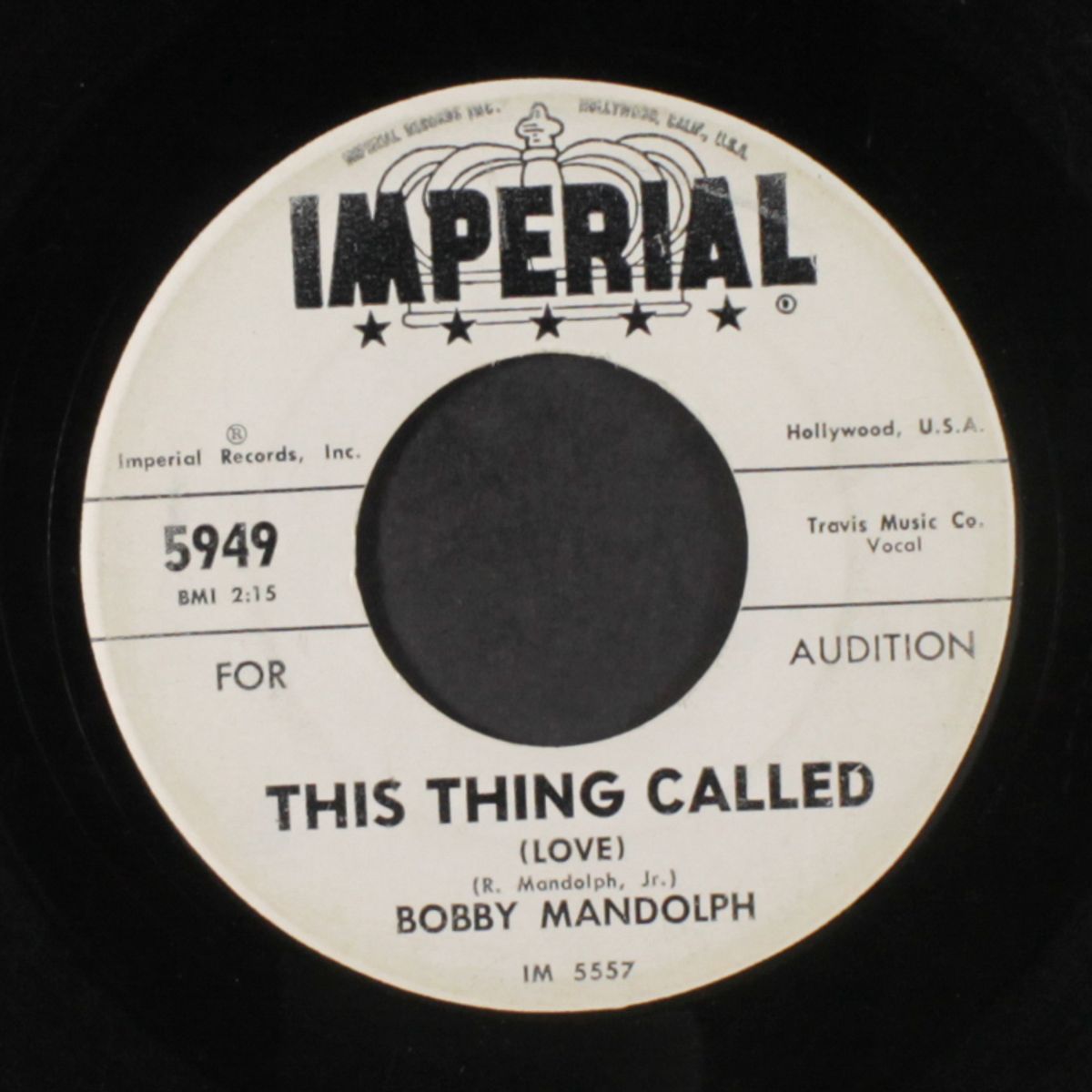 this thing called love by BOBBY MANDOLPH