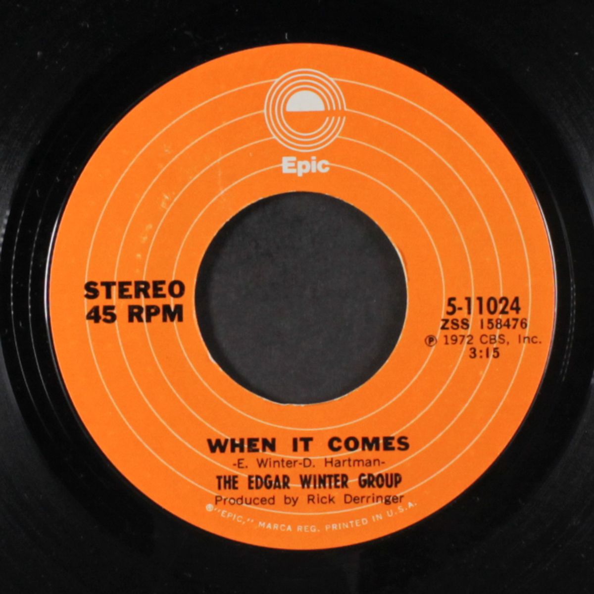free ride / when it comes by EDGAR WINTER