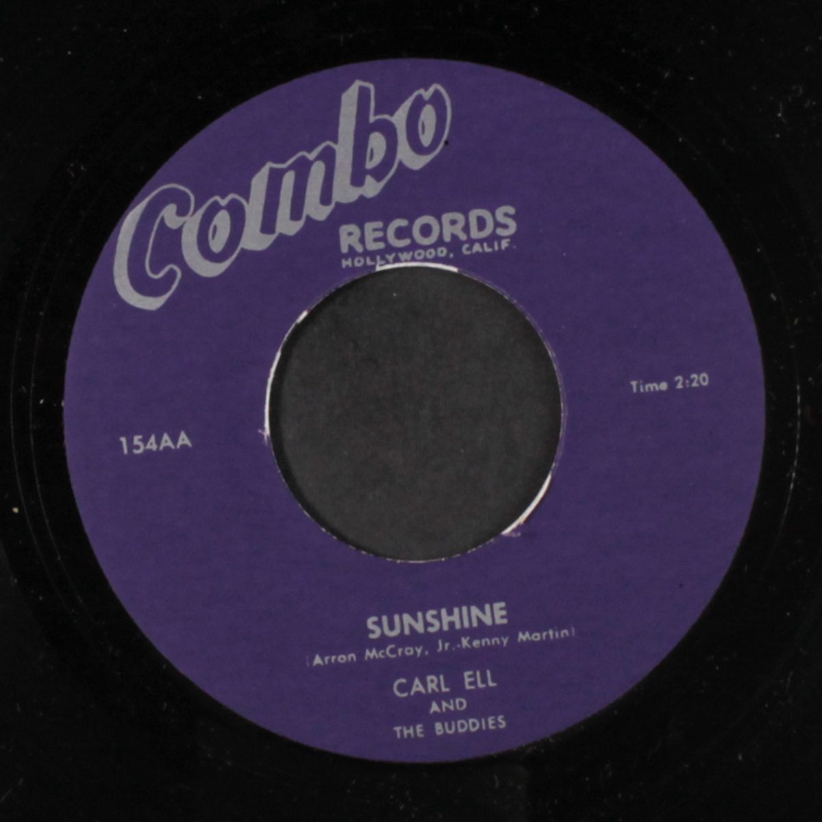 bobby my love / sunshine by CARL ELL & BUDDIES