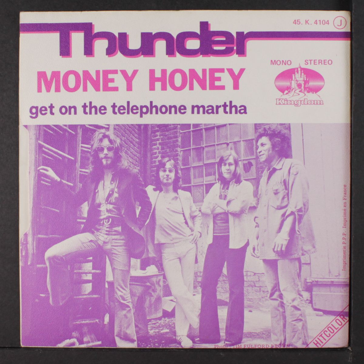 money honey / get on the telephone martha by THUNDER