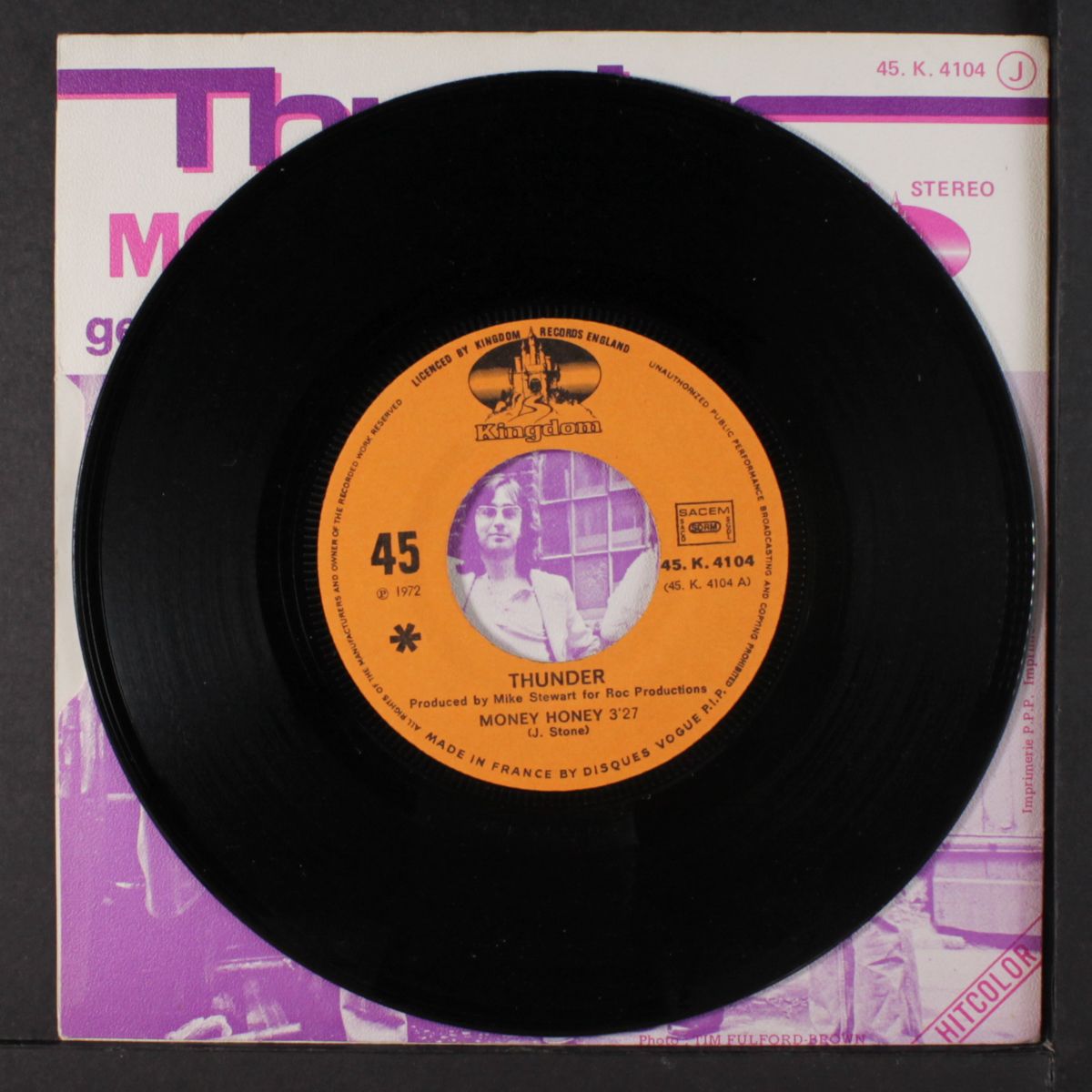 money honey / get on the telephone martha by THUNDER