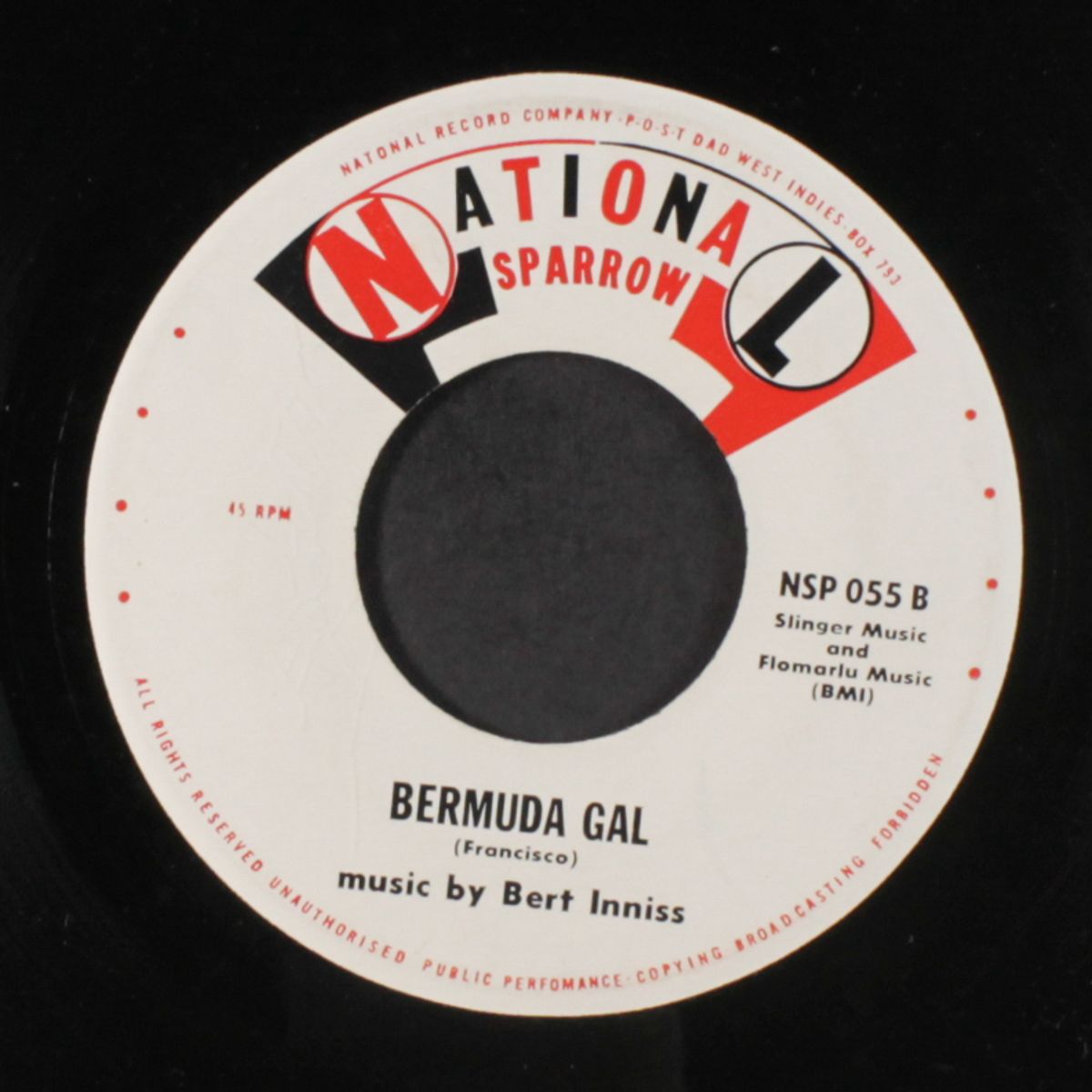 my little sister / bermuda gal by MIGHTY SPARROW